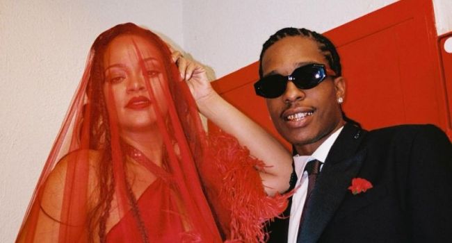 A$AP Rocky and Rihanna