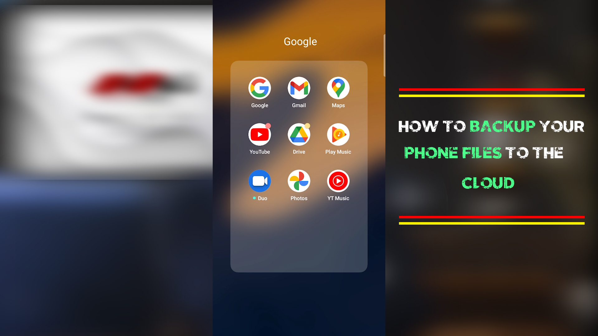 How to save your phone files to the cloud for future use