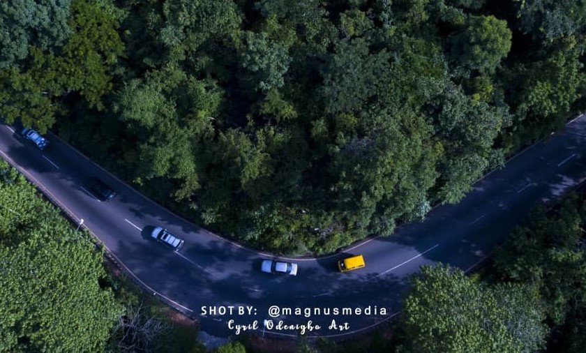 Drone shot