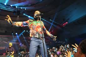 Burna Boy on Stage
