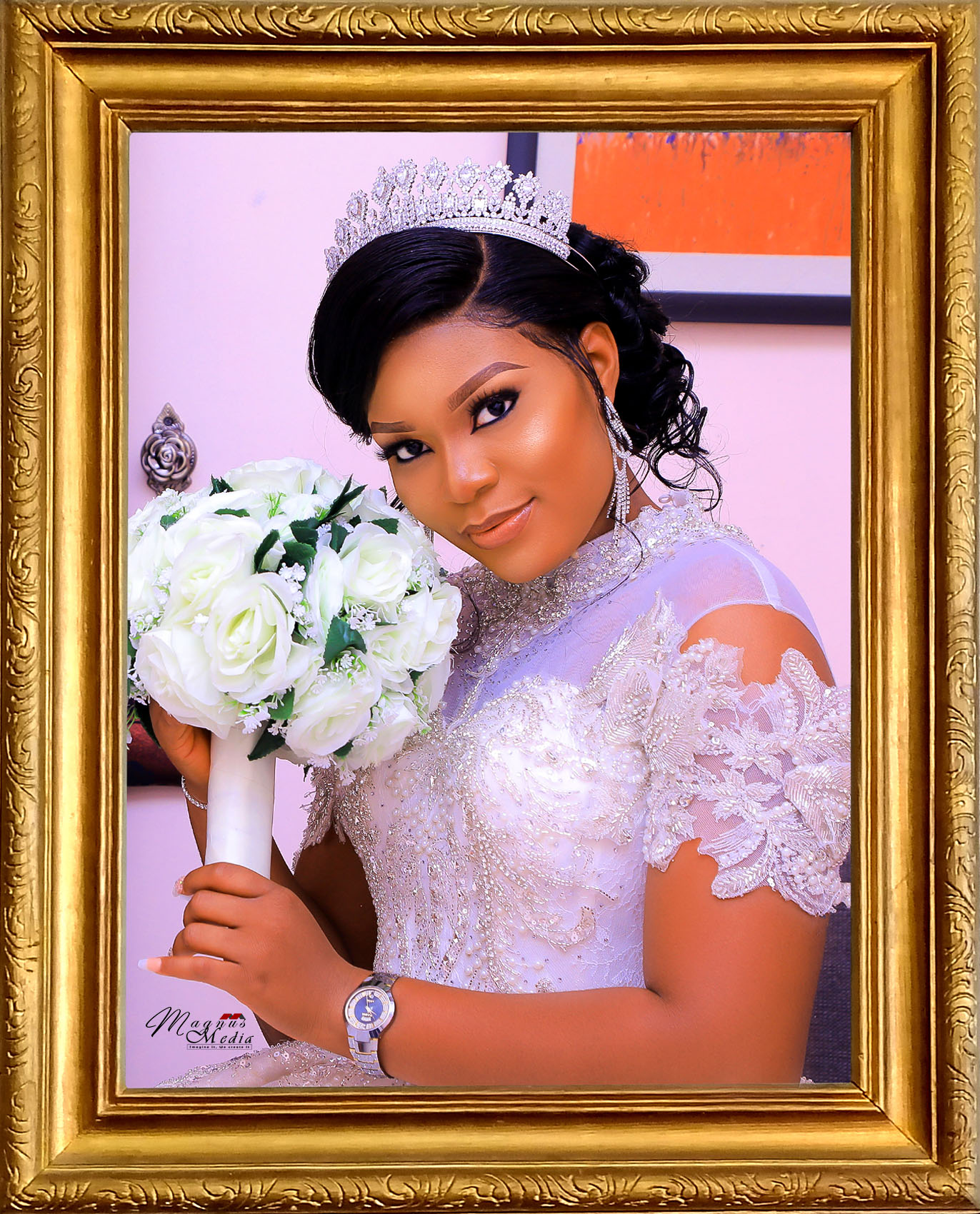 Wedding event and photo enlargement