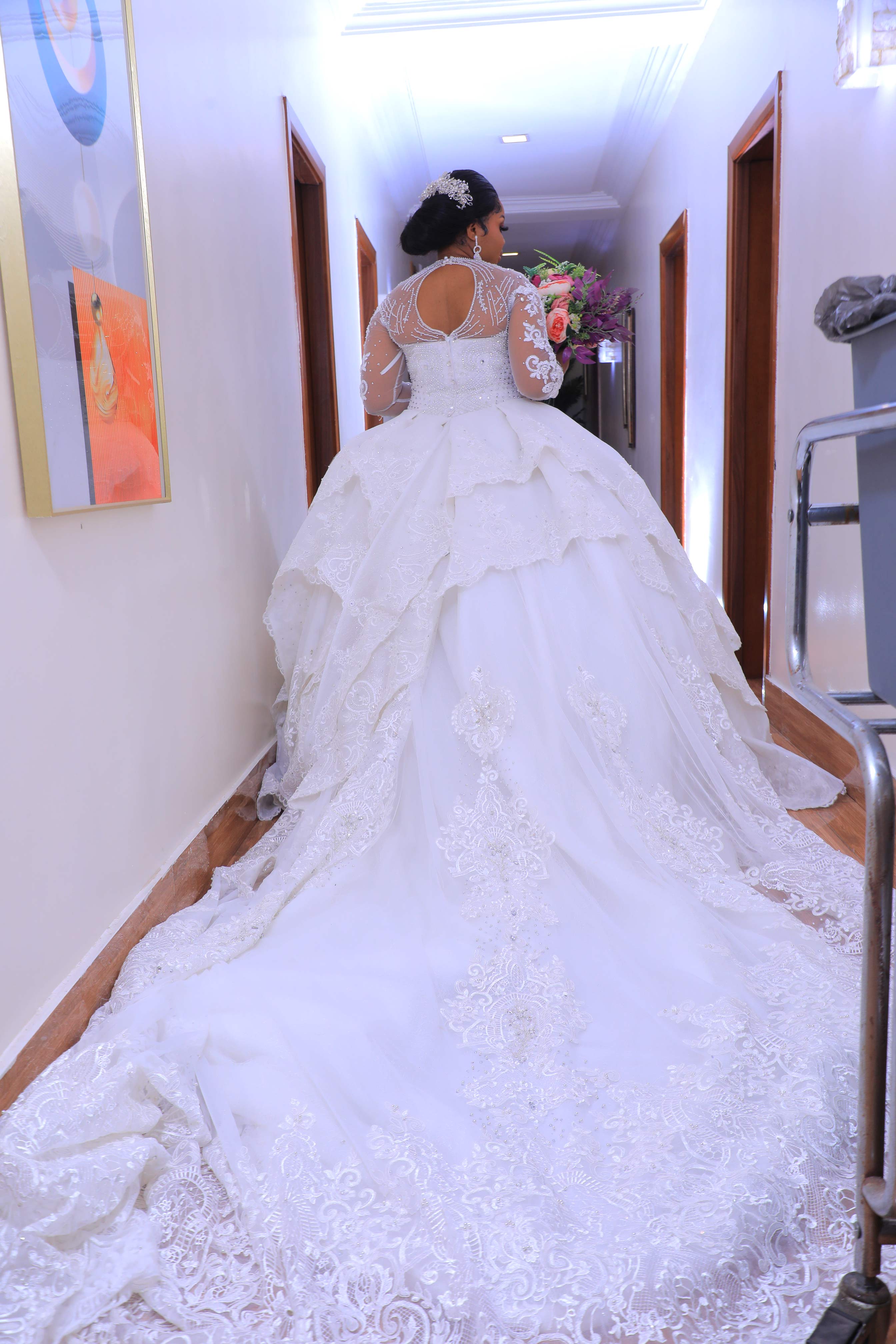 Wedding event and photo enlargement