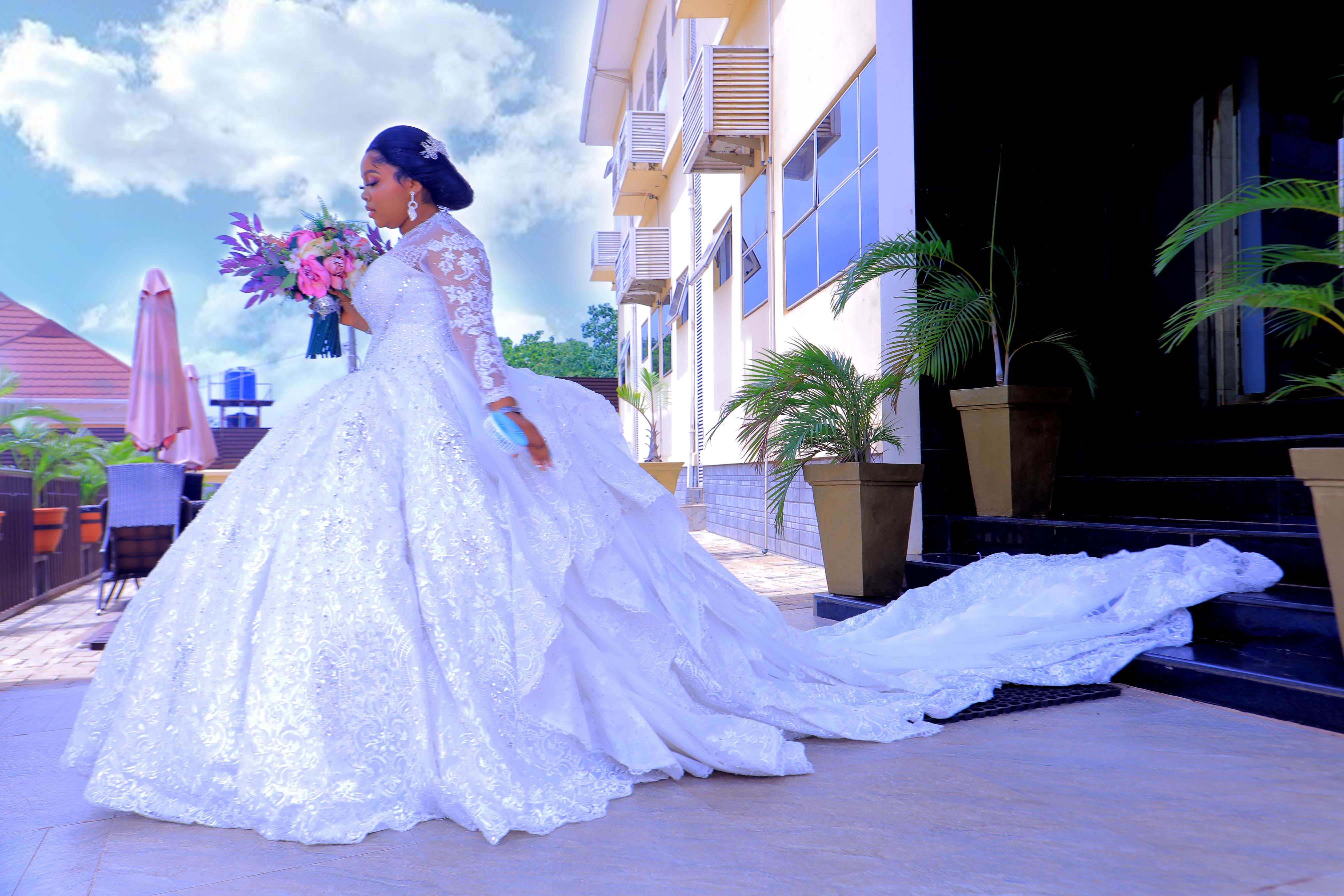 Wedding event and photo enlargement