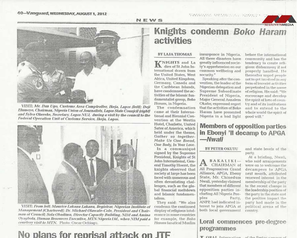 Vanguard Newspapers - Film academy empowers youths