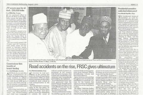 A press release by&nbsp;The Guardian Newspapers