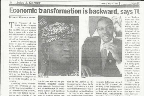 National Mirror - Firm to tackle unemployment with film making training