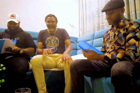 collaboration with Harrysongs Contract Signing 