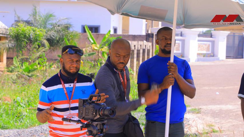 Explaining to the cinematographer