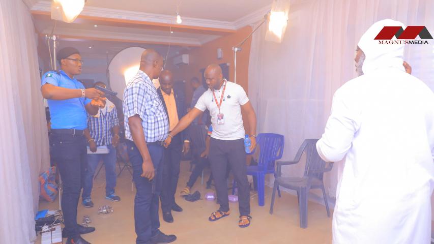 Blocking a scene