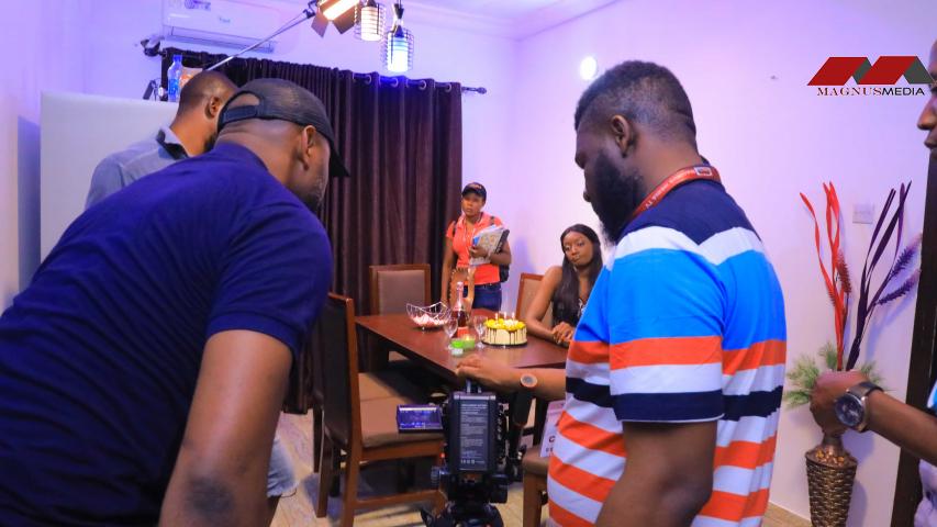 CINEMATOGRAPHY Behind the scene shot